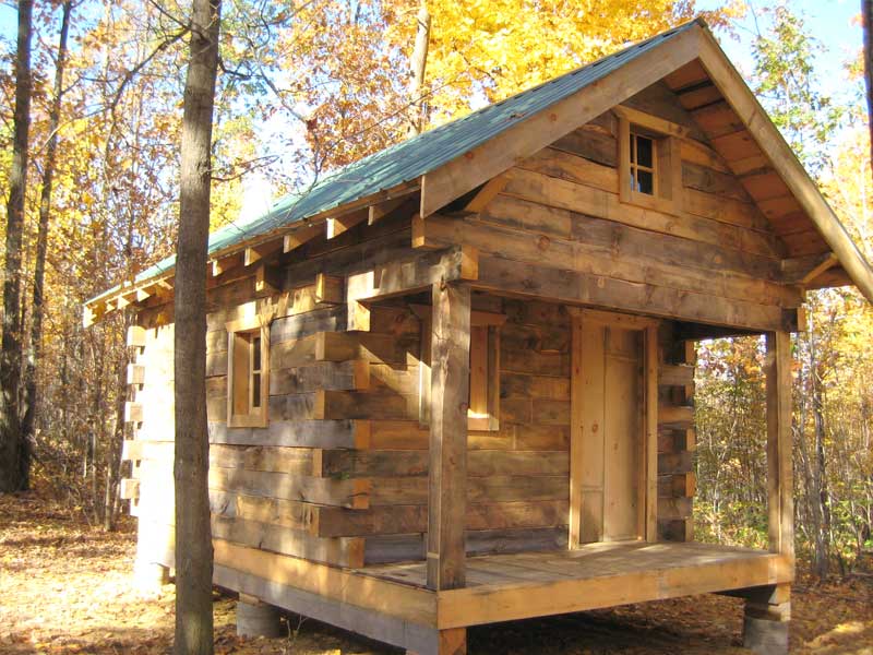 Small Rustics Log Cabins Plan