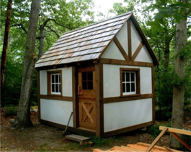 small shed cabin plans
